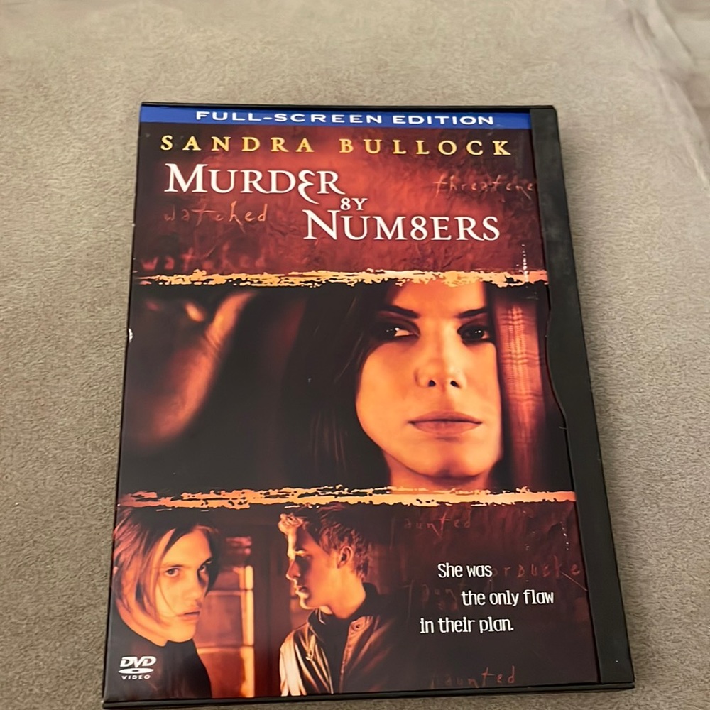 Murder By Numbers DVD